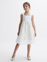 Reiss Dresses & Jumpsuits | Abby Lace Detail Bow Back Dress White - Children