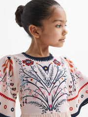 Reiss Dresses & Jumpsuits | Ania Floral Printed Dress Ivory - Children