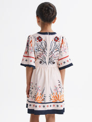 Reiss Dresses & Jumpsuits | Ania Floral Printed Dress Ivory - Children