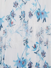 Reiss Dresses & Jumpsuits | Aster Floral Printed Pleated Dress Blue Print - Children