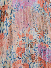 Reiss Dresses & Jumpsuits | Aster Floral Printed Pleated Dress Pink Print - Children