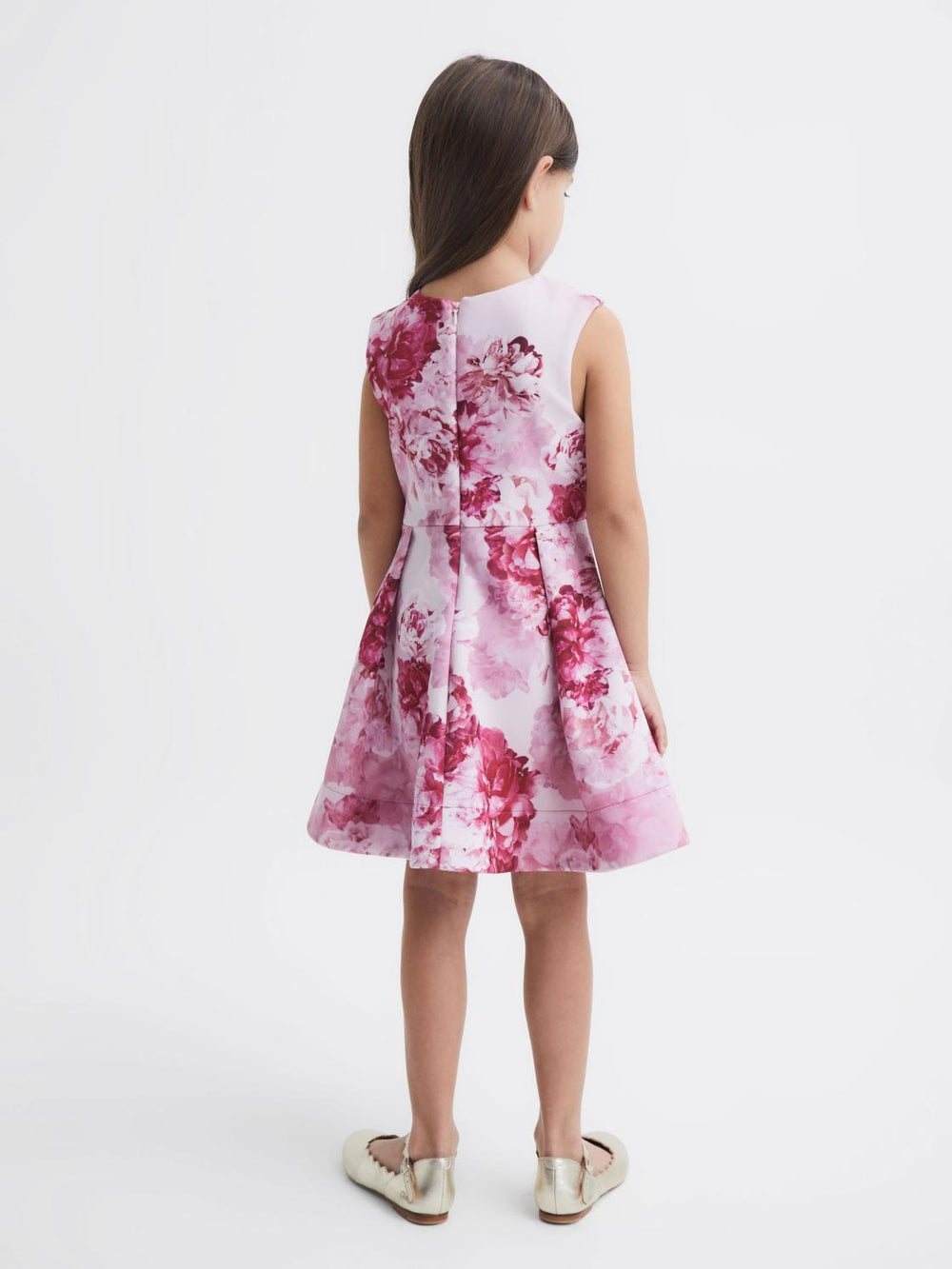 Reiss Dresses & Jumpsuits | Clara Floral Printed Dress Pink - Children