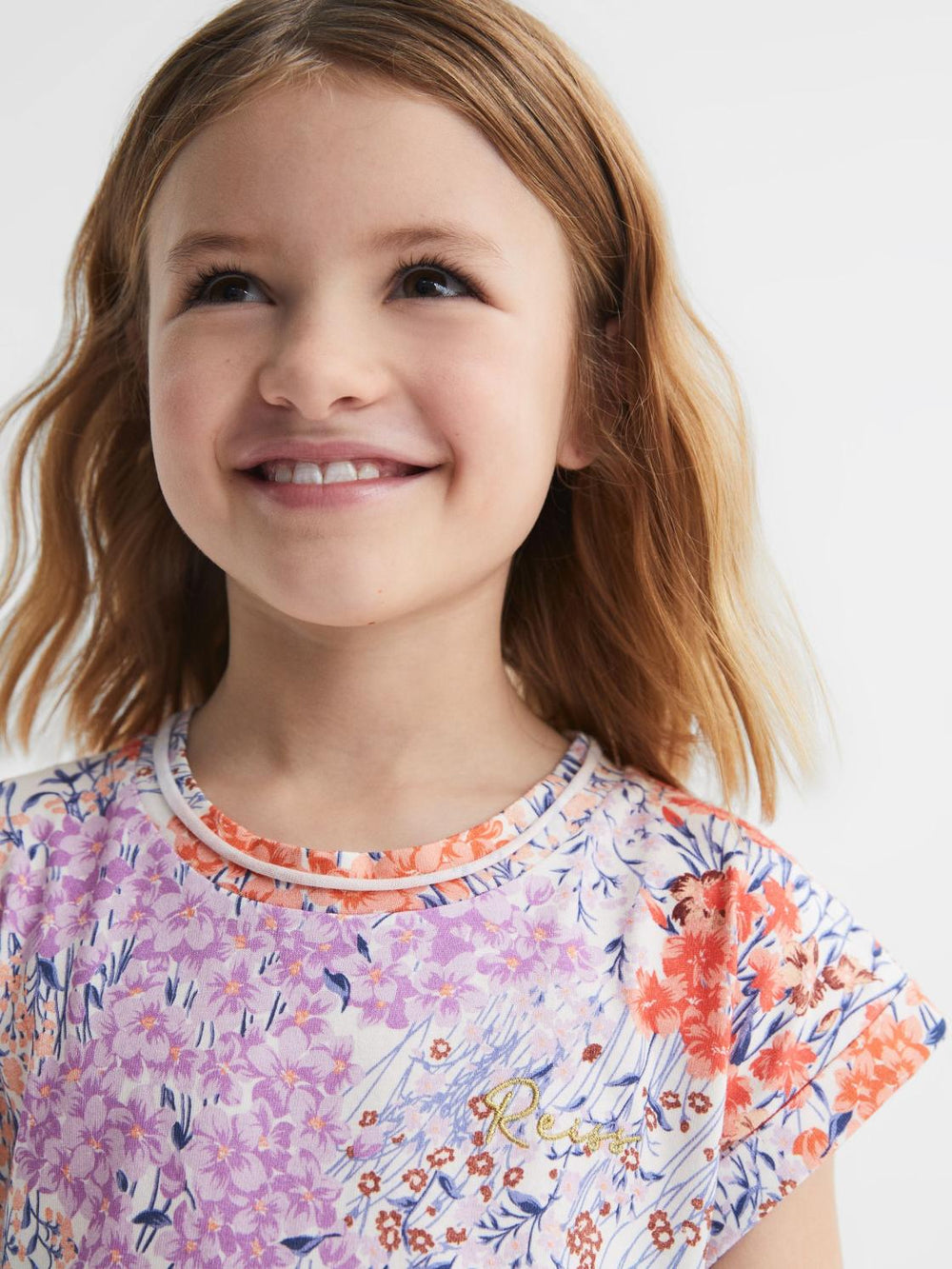 Reiss Dresses & Jumpsuits | Dahlia Floral Print Jersey Dress Pink Print - Children