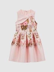 Reiss Dresses & Jumpsuits | Emily Scuba Floral Printed Dress Multi - Children
