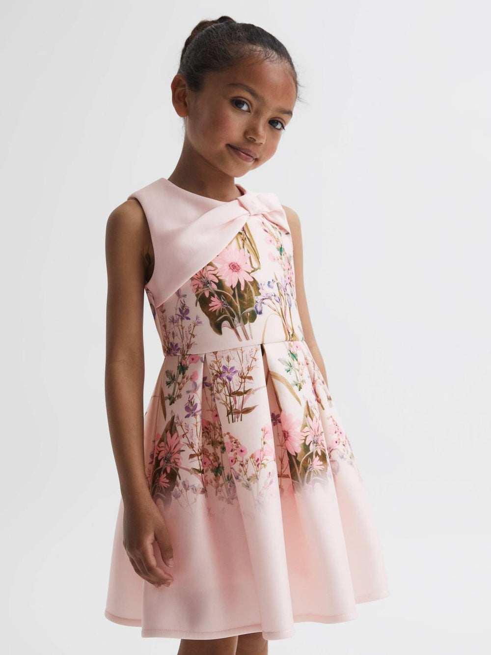 Reiss Dresses & Jumpsuits | Emily Scuba Floral Printed Dress Multi - Children