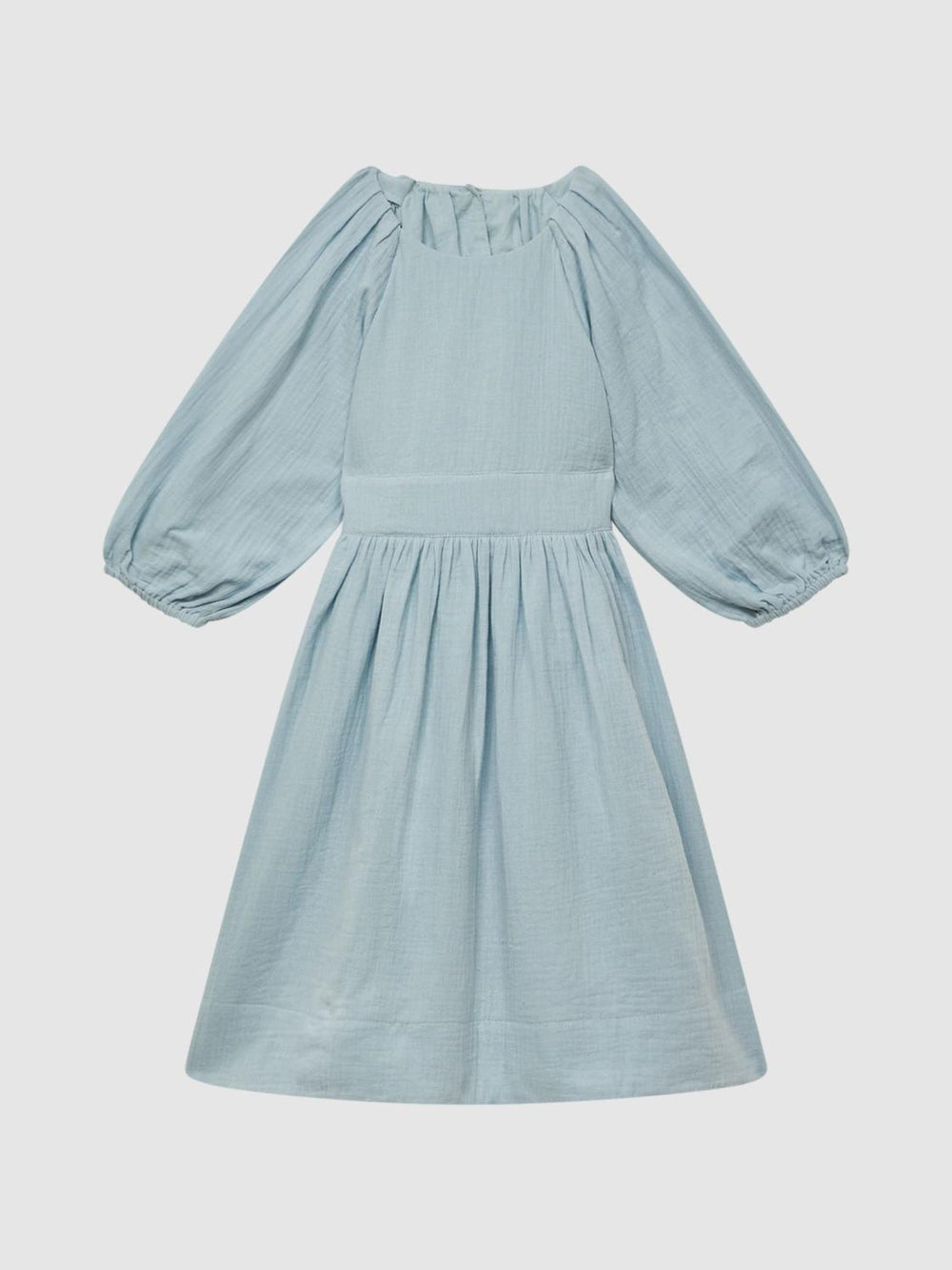 Reiss Dresses & Jumpsuits | Hannah Cotton Bow Back Dress Blue - Children