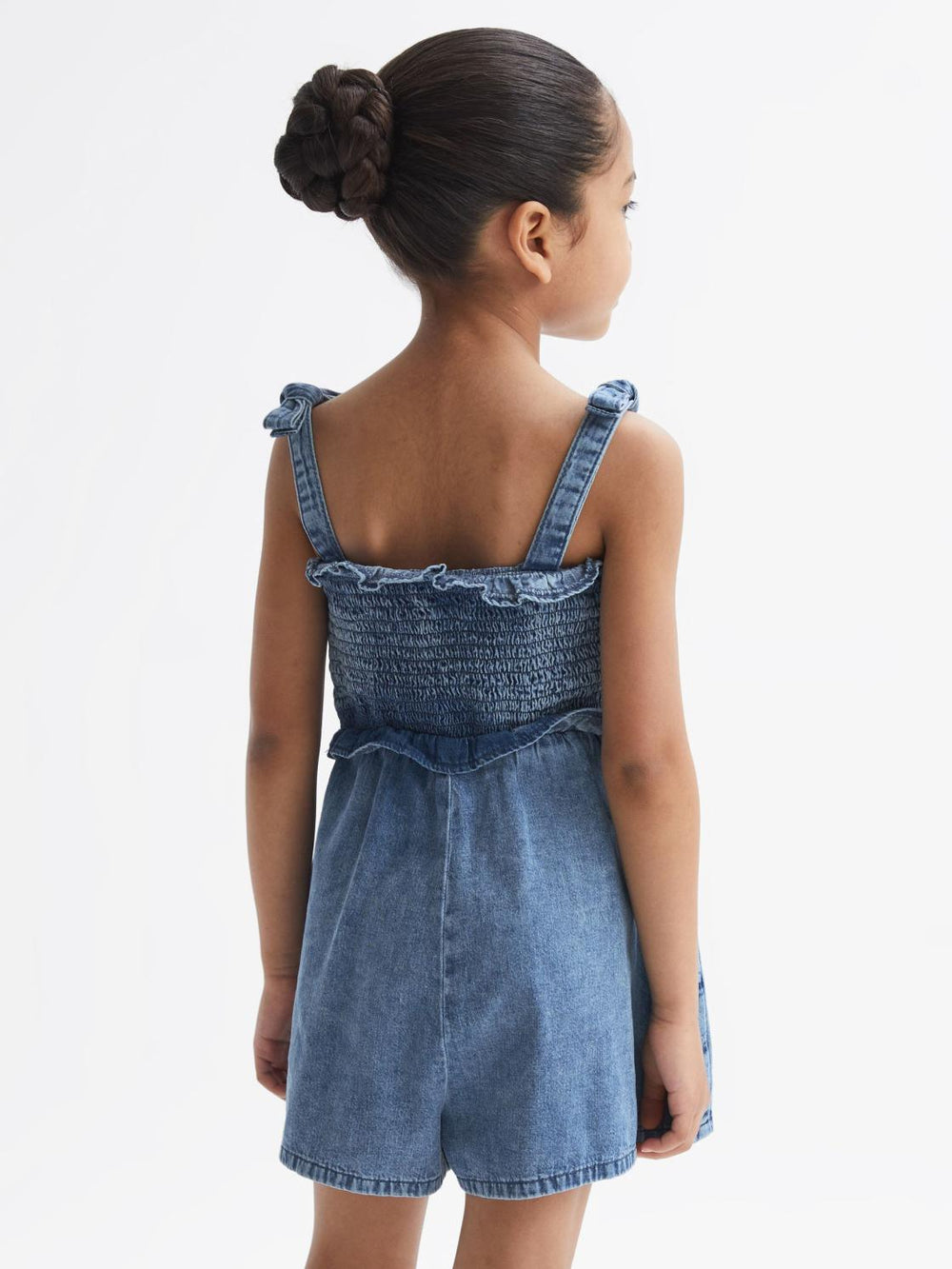 Reiss Dresses & Jumpsuits | Hattie Denim Playsuit Blue - Children