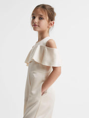 Reiss Dresses & Jumpsuits | Henny Off-The-Shoulder Jumpsuit Ivory - Children