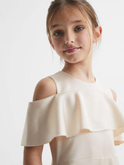 Reiss Dresses & Jumpsuits | Henny Off-The-Shoulder Jumpsuit Ivory - Children