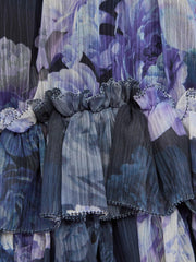 Reiss Dresses & Jumpsuits | Henrietta Printed Tiered Dress Blue Print - Children