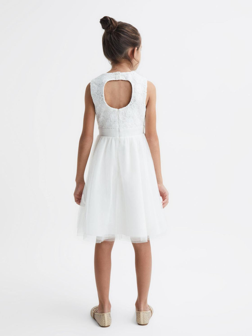 Reiss Dresses & Jumpsuits | Kit Lace Tulle Occasion Dress Ivory - Children