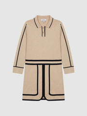 Reiss Dresses & Jumpsuits | Layla Knitted Mini Dress Camel - Children
