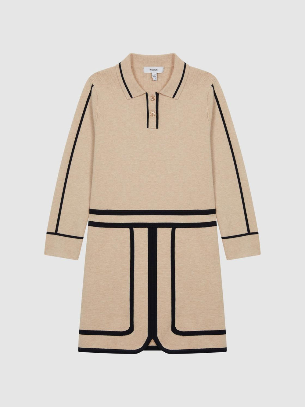 Reiss Dresses & Jumpsuits | Layla Knitted Mini Dress Camel - Children