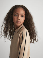Reiss Dresses & Jumpsuits | Layla Knitted Mini Dress Camel - Children