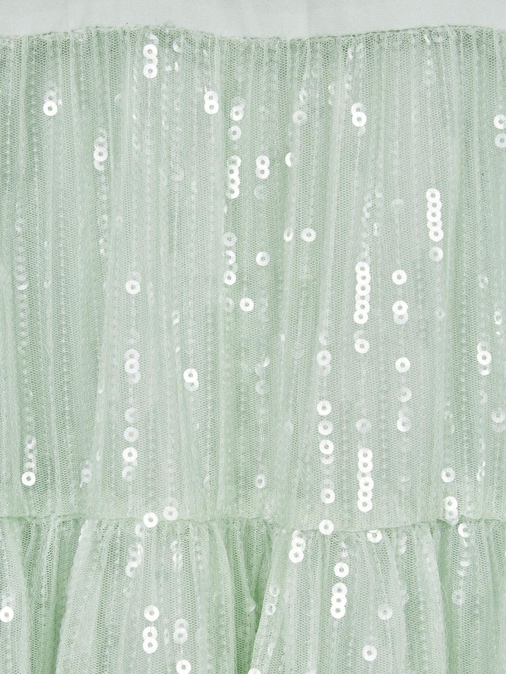 Reiss Dresses & Jumpsuits | Luci Sequin Tiered Dress Sage - Children