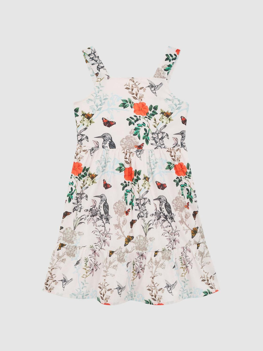 Reiss Dresses & Jumpsuits | Marcie Printed Strappy Dress Ivory Print - Children
