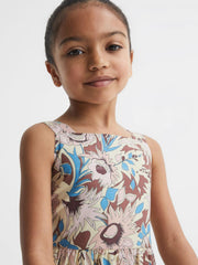 Reiss Dresses & Jumpsuits | Marcie Printed Strappy Dress Lilac - Children