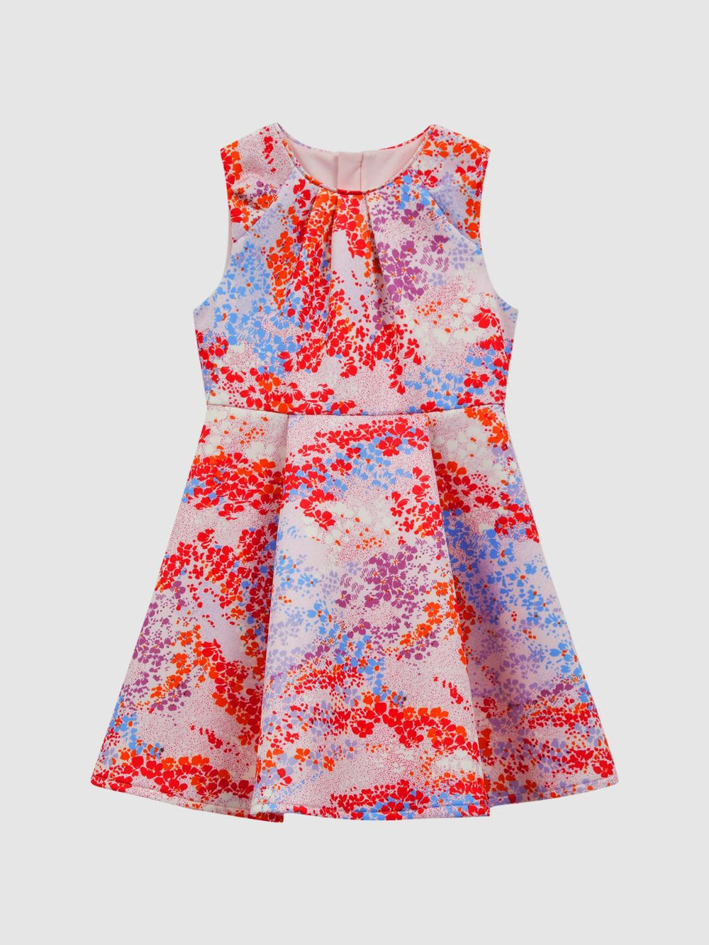 Reiss Dresses & Jumpsuits | Max Floral Print Pleated Dress Pink Print - Children