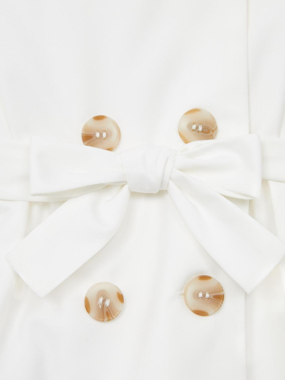 Reiss Dresses & Jumpsuits | Natalie Sleeveless Belted Dress White - Children