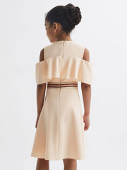 Reiss Dresses & Jumpsuits | Paulina Off-The-Shoulder Dress Pink - Children