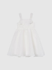 Reiss Dresses & Jumpsuits | Selena Tulle Strappy Occasion Dress Ivory - Children