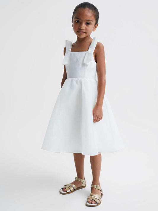 Reiss Dresses & Jumpsuits | Selena Tulle Strappy Occasion Dress Ivory - Children