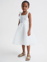 Reiss Dresses & Jumpsuits | Selena Tulle Strappy Occasion Dress Ivory - Children