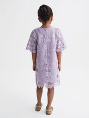 Reiss Dresses & Jumpsuits | Susie Lace T-Shirt Dress Lilac - Children