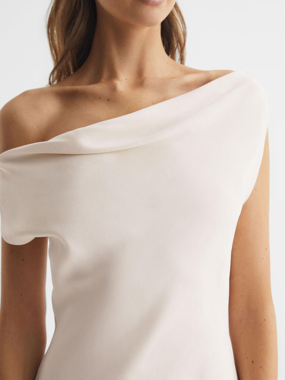 Reiss Dresses | Loretta Off-The-Shoulder Maxi Dress Ivory - Women