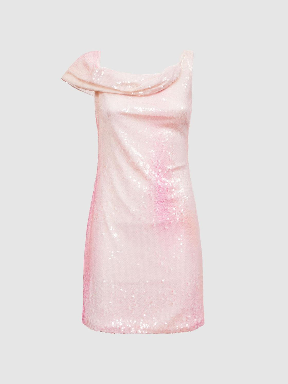 Reiss Dresses | Lydia Halston Sequin Fitted Mini Dress Abstract Sorbet - Women