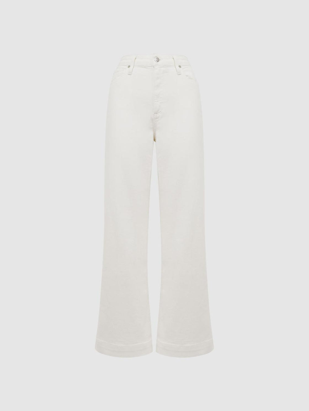 Reiss Jeans | Anessa Paige High Rise Flared Jeans Ecru - Women