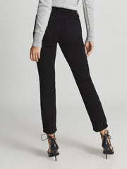 Reiss Jeans | Cindy Paige High Rise Slim Fit Jeans Black - Women