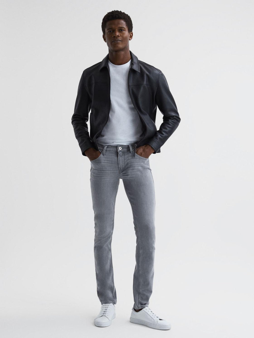 Reiss Jeans | Croft Paige High Stretch Super Skinny Jeans Patterson - Men