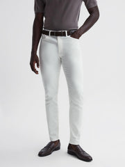 Reiss Jeans | Dover Slim Fit Brushed Jeans White - Men