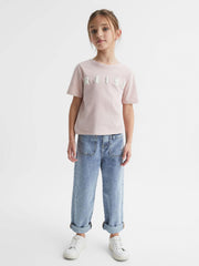Reiss Jeans | Elodie High Rise Washed Jeans Blue - Children