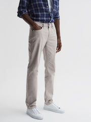 Reiss Jeans | Federal Paige Regular Fit Straight Leg Jeans Oyster - Men