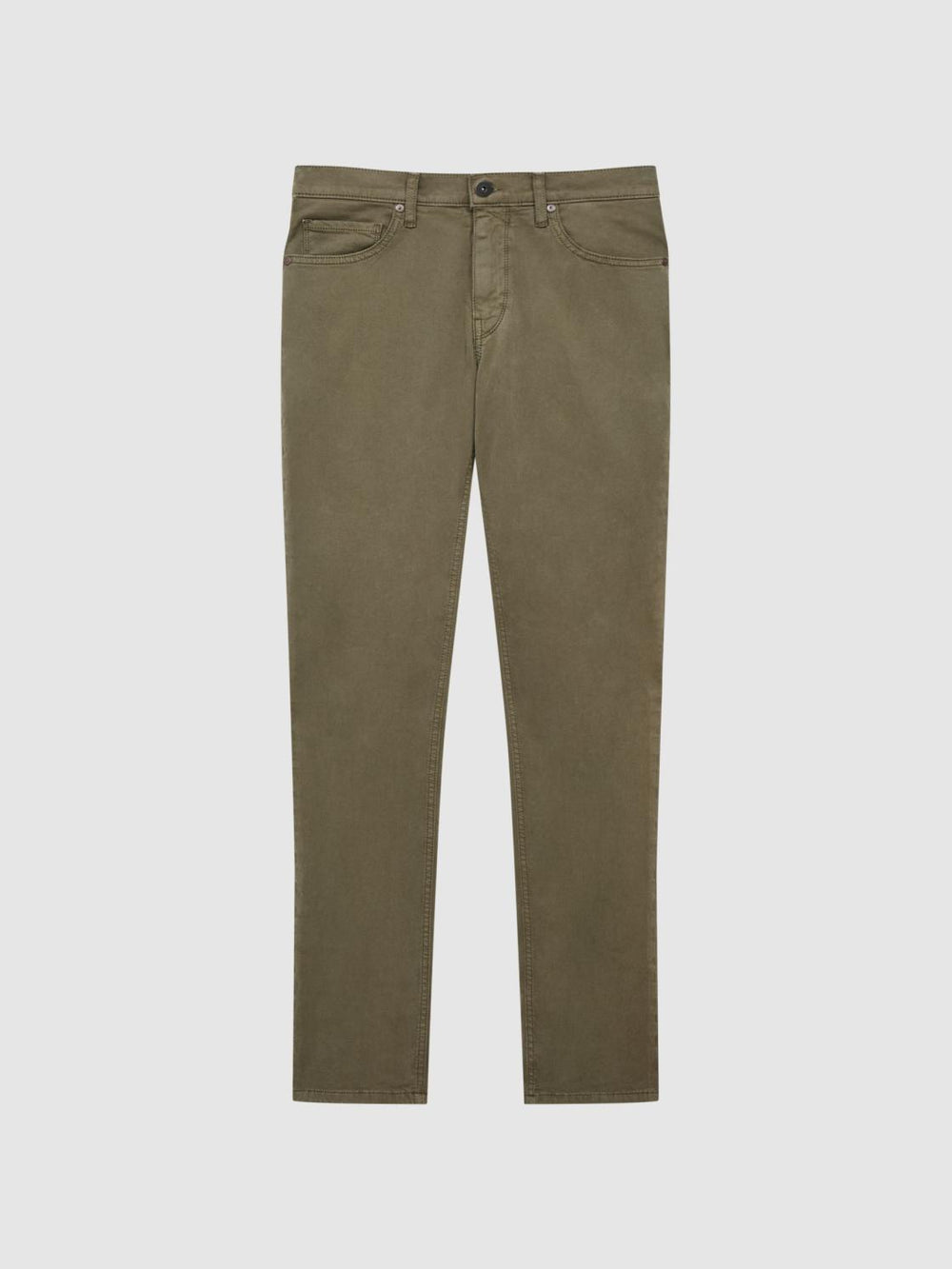 Reiss Jeans | Federal Paige Slim Fit Straight Leg Jeans Uniform Green - Men