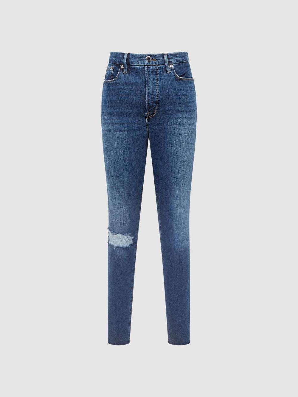 Reiss Jeans | Good American Cropped Skinny Jeans Dark Blue - Women