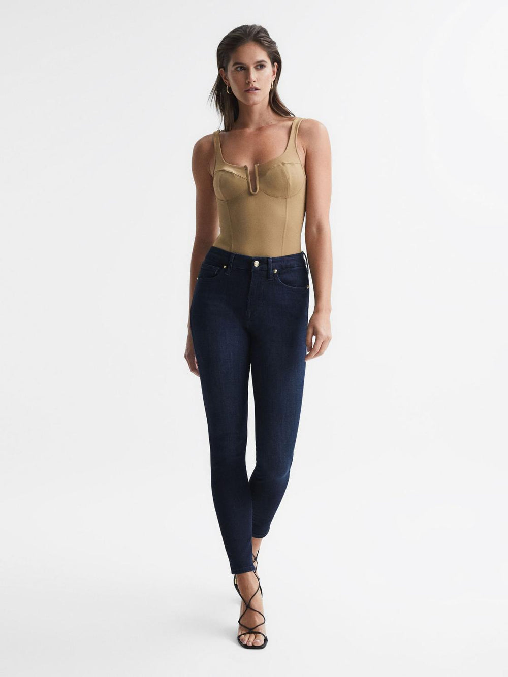 Reiss Jeans | Good American Good American Sculpting Skinny Jeans Indigo - Women
