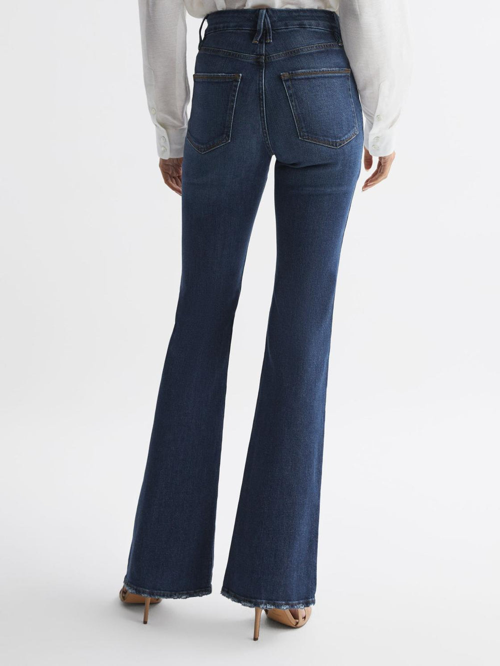 Reiss Jeans | Good American Good Classic Bootleg Jeans Indigo - Women