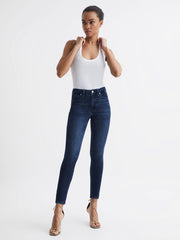 Reiss Jeans | Good American High Waist Skinny Jeans Indigo - Women