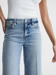 Reiss Jeans | Good American Palazzo Jeans Mid Blue - Women