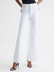 Reiss Jeans | Good American Palazzo Jeans White - Women