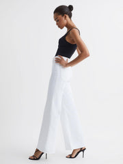 Reiss Jeans | Good American Palazzo Jeans White - Women