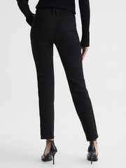 Reiss Jeans | Good American Straight Jeans Black - Women