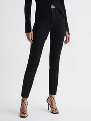 Reiss Jeans | Good American Straight Jeans Black - Women