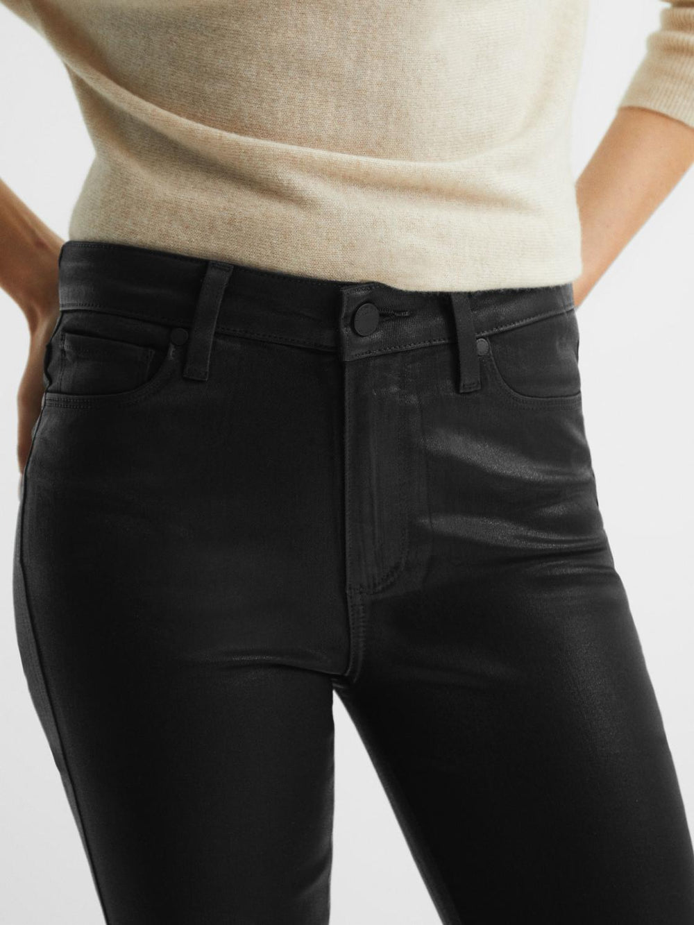 Reiss Jeans | Hoxton PAIGE Coated Skinny Jeans Black - Women