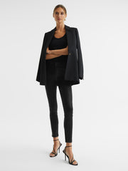 Reiss Jeans | Hoxton PAIGE Coated Skinny Jeans Black - Women