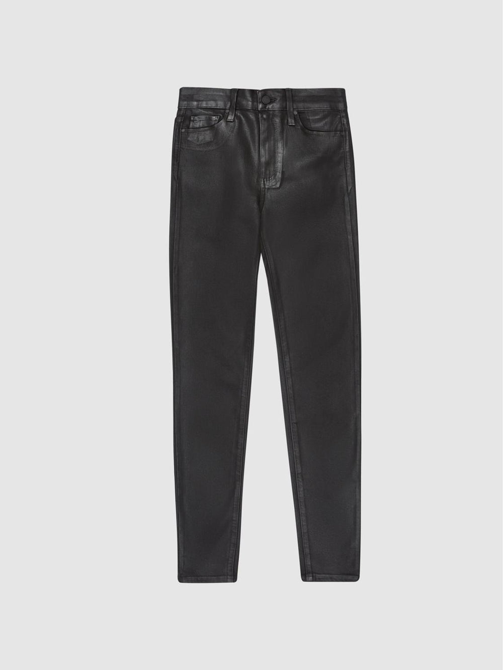Reiss Jeans | Hoxton Paige High Coated Skinny Jeans Black - Women
