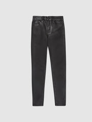 Reiss Jeans | Hoxton Paige High Coated Skinny Jeans Black - Women